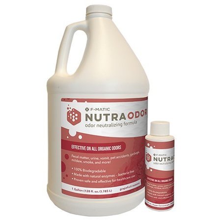 F MATIC Nutra Odor Deodorizer, 4 oz concentrate and gallon container, 4PK SS89